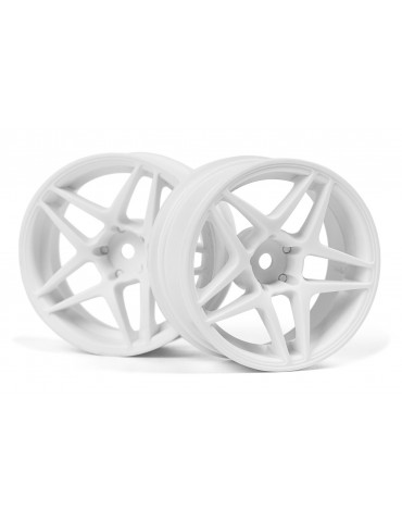 Kansei Astro Wheels White 6mm Offset 26mm (Pr)