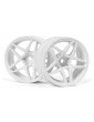 Kansei Astro Wheels White 6mm Offset 26mm (Pr)