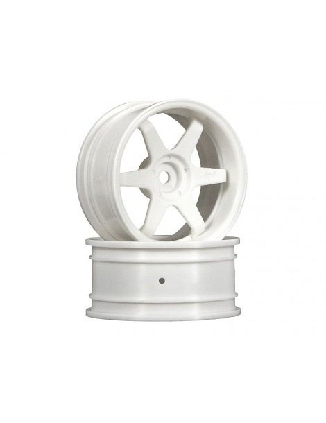 TE37 wheel 26mm White (6mm offset) 2pcs