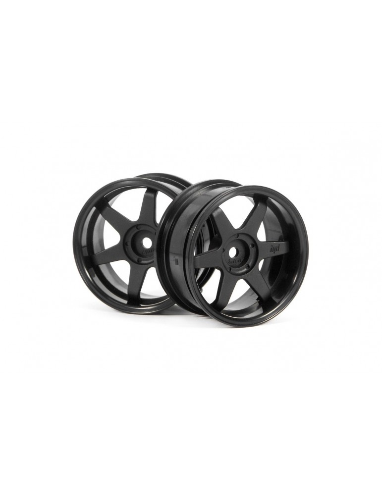 TE37 wheel 26mm Black (6mm offset) 2pcs