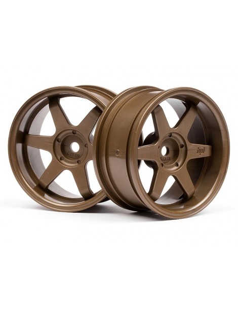 TE37 wheel 26mm Bronze (6mm offset) 2pcs