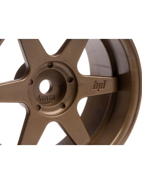 TE37 wheel 26mm Bronze (6mm offset) 2pcs