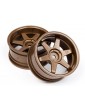 TE37 wheel 26mm Bronze (6mm offset) 2pcs