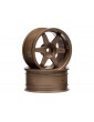 TE37 wheel 26mm Bronze (6mm offset) 2pcs