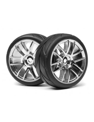Complete wheel, 1:10 TC (2pcs)