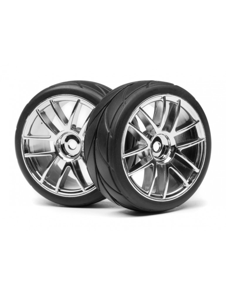 Complete wheel, 1:10 TC (2pcs)