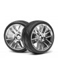 Complete wheel, 1:10 TC (2pcs)