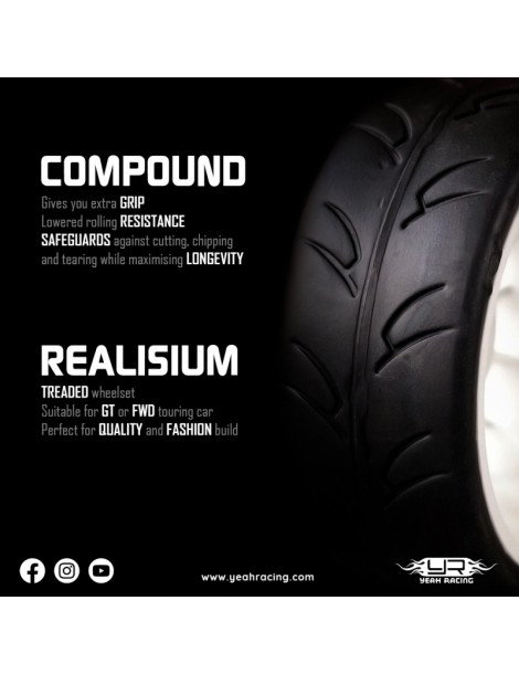Zero-Max S01 Street Compound Wheel For 1/10 Touring