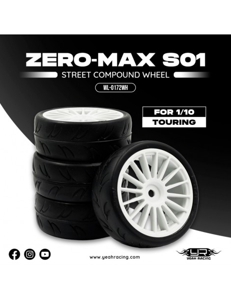 Zero-Max S01 Street Compound Wheel For 1/10 Touring