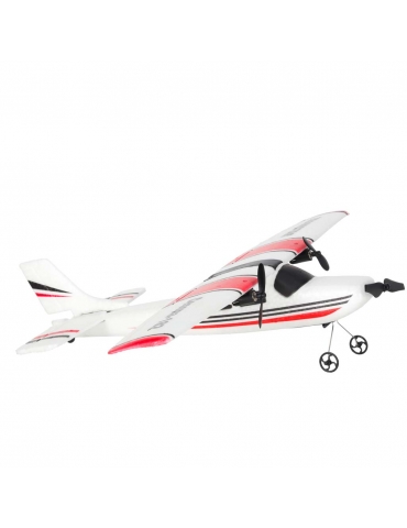 KX2923 baltas ir raudonas Cessna 182 RC lėktuvas su nuotolinio valdymo siųstuvu - CyborgShop