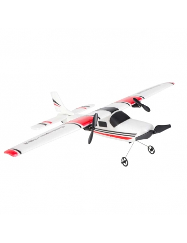 KX2923 baltas ir raudonas Cessna 182 RC lėktuvas su nuotolinio valdymo siųstuvu - CyborgShop