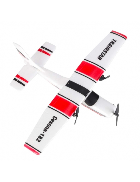 KX2923 baltas ir raudonas Cessna 182 RC lėktuvas su nuotolinio valdymo siųstuvu - CyborgShop