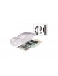 Traxxas Body, Rustler (clear)/ window, lights decal sheet (clipless)
