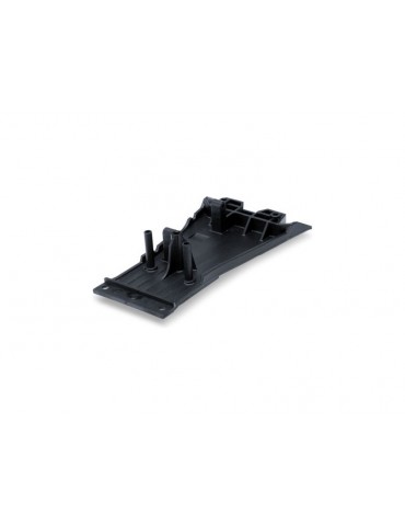 Traxxas Lower chassis, low CG (steel gray)