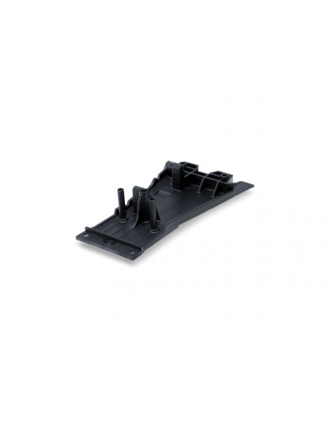 Traxxas Lower chassis, low CG (steel gray)