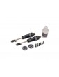 Traxxas Shocks, GTR xx-long (steel gray) (assembled, without springs) (2)