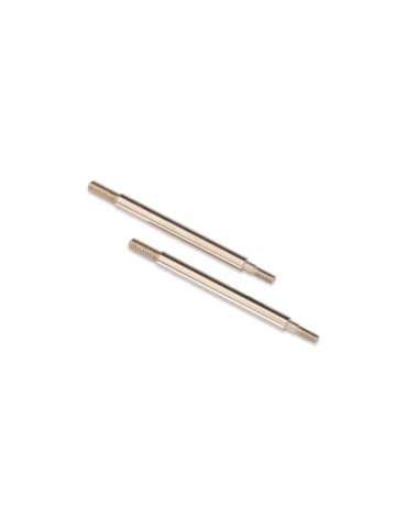 Traxxas Shaft, GTR long (steel, chrome finish) (2)