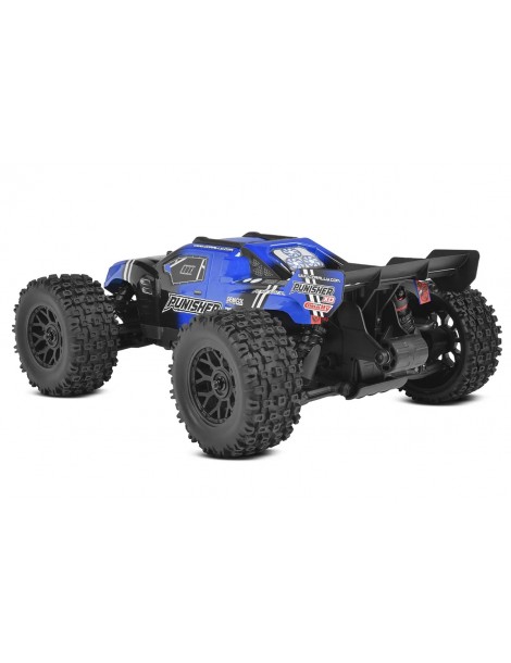 Team Corally Punisher XD mėlynas 1:12 mastelio RC monster truck - CyborgShop