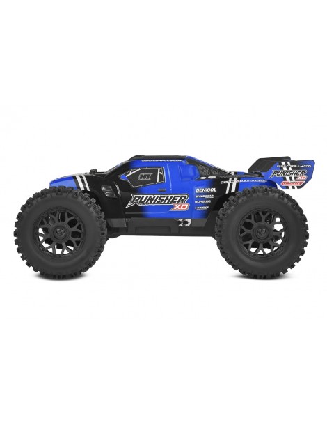 Team Corally Punisher XD mėlynas 1:12 mastelio RC monster truck - CyborgShop