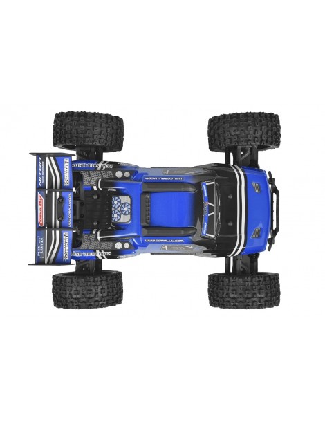 Team Corally Punisher XD mėlynas 1:12 mastelio RC monster truck - CyborgShop
