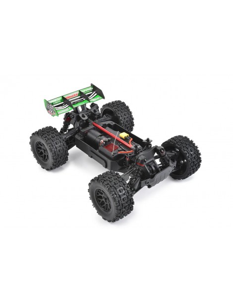 Team Corally Punisher XD žalias 1:12 mastelio RC monster truck - CyborgShop