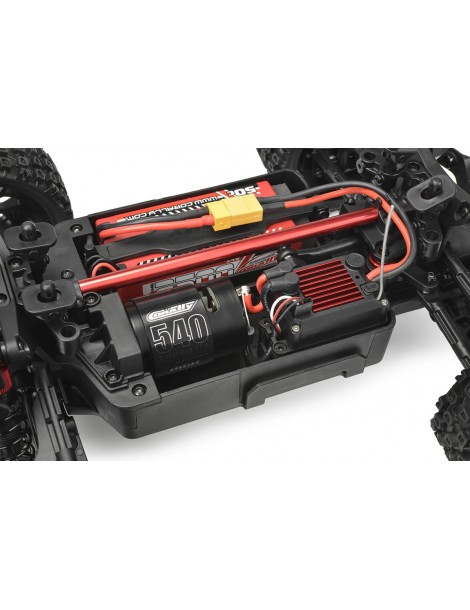 Team Corally Punisher XD žalias 1:12 mastelio RC monster truck - CyborgShop