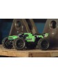 Team Corally Punisher XD žalias 1:12 mastelio RC monster truck - CyborgShop