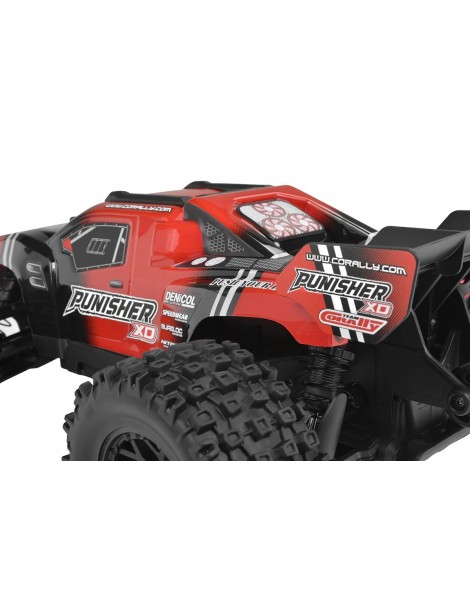 PUNISHER XD - RTR - Brushed 2S - Red