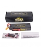 Gens Ace Bashing 2S 6200mAh 7.4V 100C Hardcase LiPo akumuliatorius su Deans jungtimi