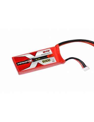 ManiaX 5000 mAh 2S LiPo imtuvo akumuliatorius su XT60 jungtimi - CyborgShop