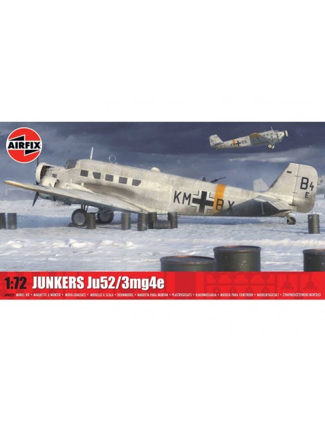 Airfix Junkers Ju52/3mg4e 1:72 surenkamas lėktuvo modelis - CyborgShop