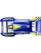 Pro Boat Miss Illinois U-34 mėlynas ir geltonas 34 colių Unlimited RC hidroplanas - CyborgShop