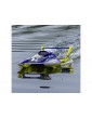 Pro Boat Miss Illinois U-34 mėlynas ir geltonas 34 colių Unlimited RC hidroplanas - CyborgShop