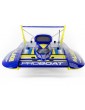 Pro Boat Miss Illinois U-34 mėlynas ir geltonas 34 colių Unlimited RC hidroplanas - CyborgShop