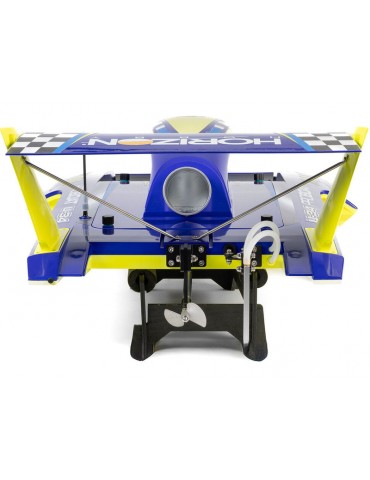 Pro Boat Miss Illinois U-34 mėlynas ir geltonas 34 colių Unlimited RC hidroplanas - CyborgShop