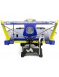 Pro Boat Miss Illinois U-34 mėlynas ir geltonas 34 colių Unlimited RC hidroplanas - CyborgShop