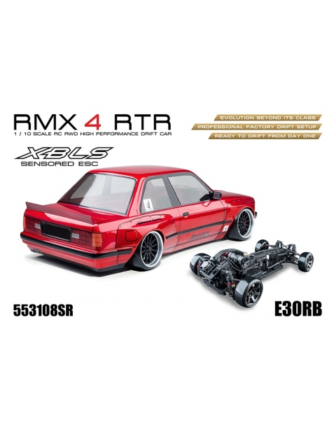 MST RMX 4 RTR E30RB blizgus raudonas 1:10 RWD Drift modelis - CyborgShop