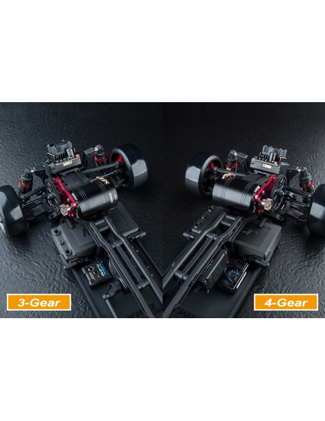 MST RMX 4 RTR E30RB blizgus raudonas 1:10 RWD Drift modelis - CyborgShop
