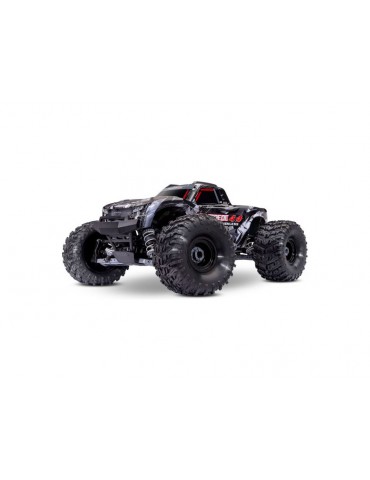 Juodas Traxxas Stampede 4x4 VX3 1:10 bešepetėlinis RC Monster Truck modelis - CyborgShop
