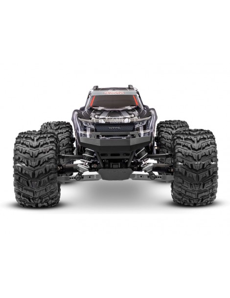 Juodas Traxxas Stampede 4x4 VX3 1:10 bešepetėlinis RC Monster Truck modelis - CyborgShop