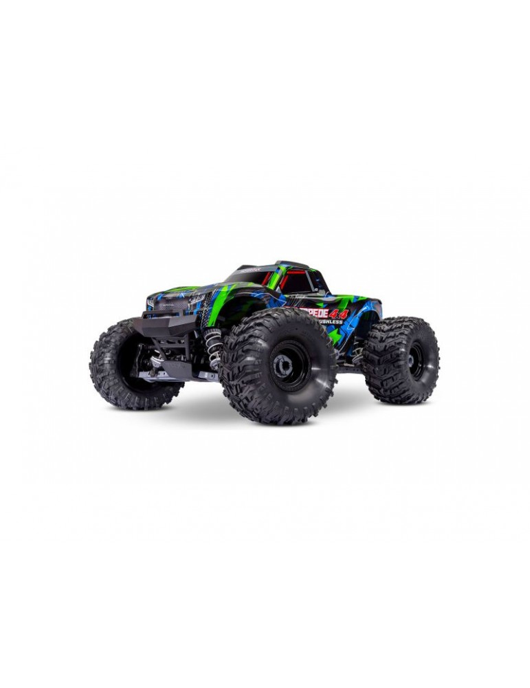 Traxxas Stampede 4x4 VX3 žalias 1:10 RC monster truck modelis - CyborgShop