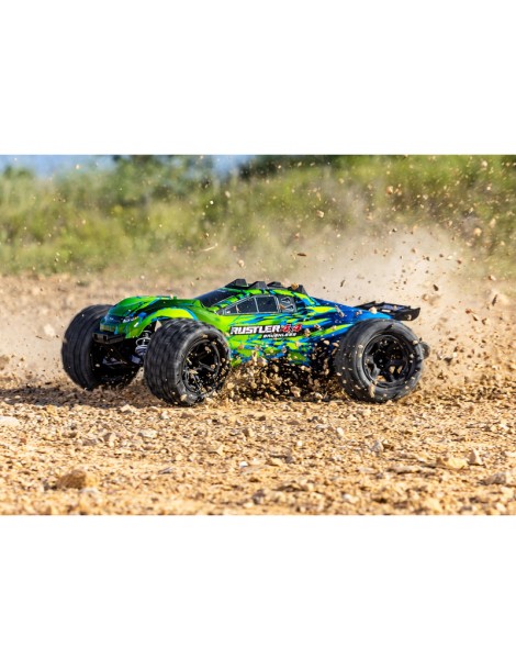 Traxxas Rustler 4x4 1:10 VX3 RTR green