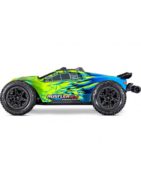 Traxxas Rustler 4x4 1:10 VX3 RTR green