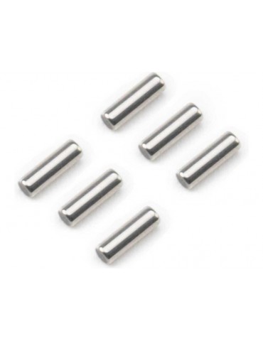 Axial M2.5 × 8 mm kaiščiai RC modeliams, šešių vienetų komplektas - CyborgShop