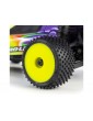 Pro-Line Wedge priekiniai ir Prism galiniai 1:24 ratai su geltonais 7 mm ratlankiais Losi Micro-B modeliui - CyborgShop