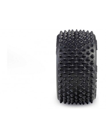 Pro-Line Prism 1:28 kiliminės trasos ratai su geltonais 7 mm ratlankiais Losi Micro-T modeliui - CyborgShop