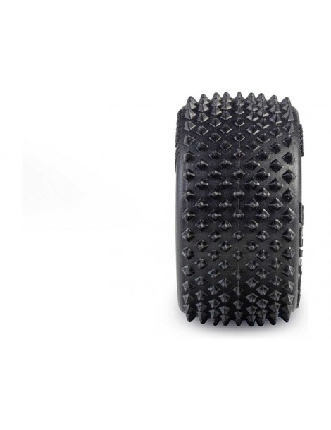 Pro-Line 1/28 Prism Front/Rear Carpet Tires Mounted 7mm, White (4): Losi Micro-T