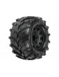 Pro-Line Wheels 2.8", Masher Tires, Raid Black Wheels (2)