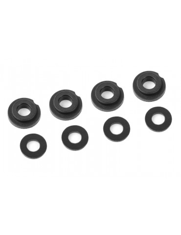 Shock Body Insert - Washer - Composite - 1 set (4+4pcs)