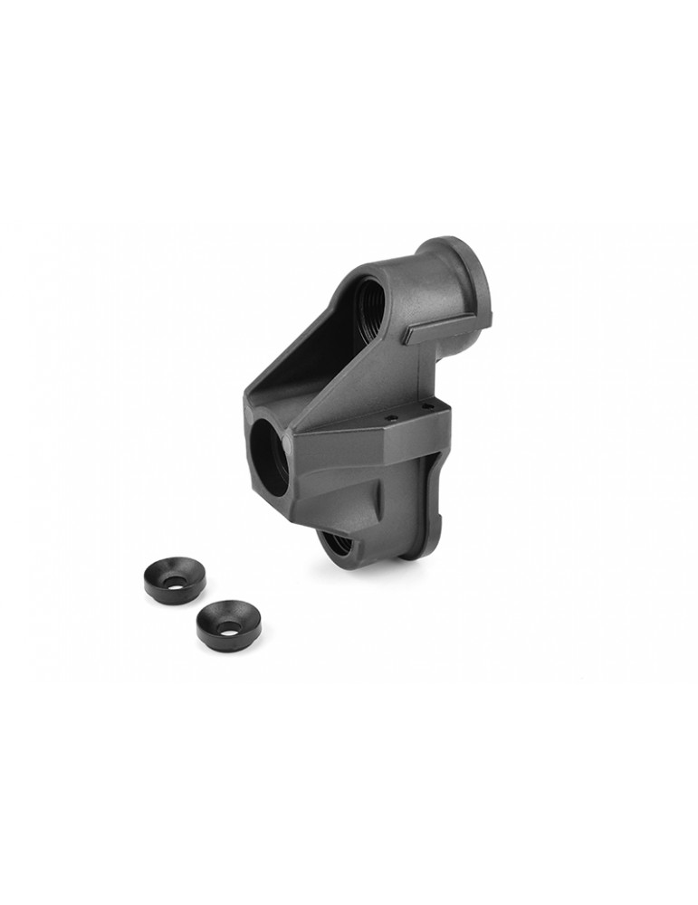HD Steering Block - Wide - Pivot Ball Cup (2) - Front - Composite - 1 set